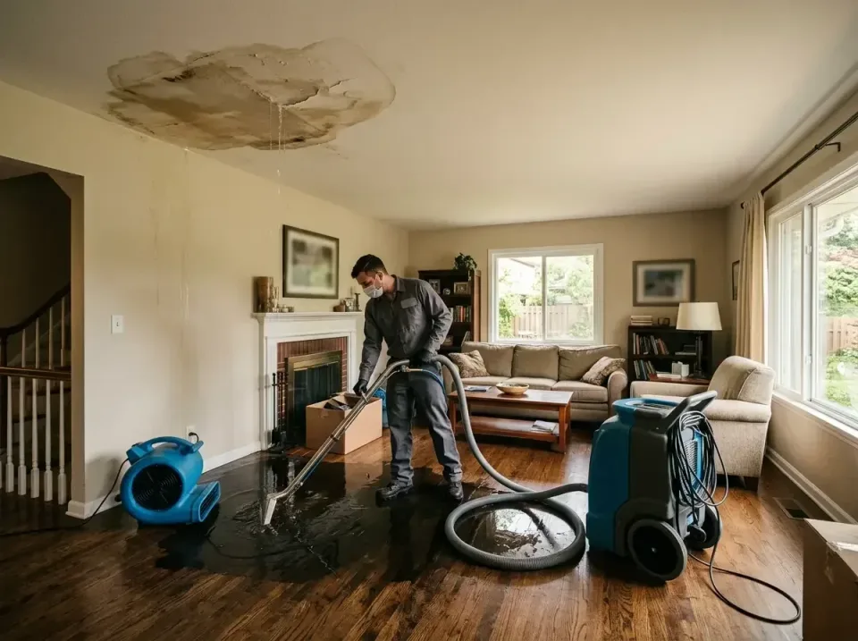 attic-pipe-burst-ceiling-drip-008 — frequently asked questions, Water Damage Restoration & Carpet Care in Redan, GA
